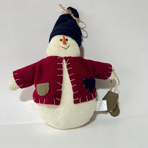 Winter Wonderland Plush Snowman – Christmas Decor - Picture 3 of 11